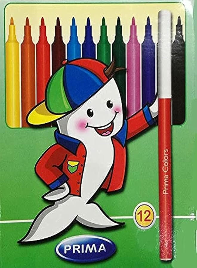 Prima Fibretip Colors - Set of 12